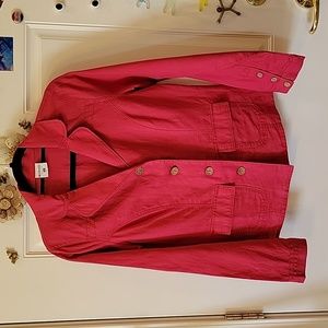 4 For $20 Pink linen jacket